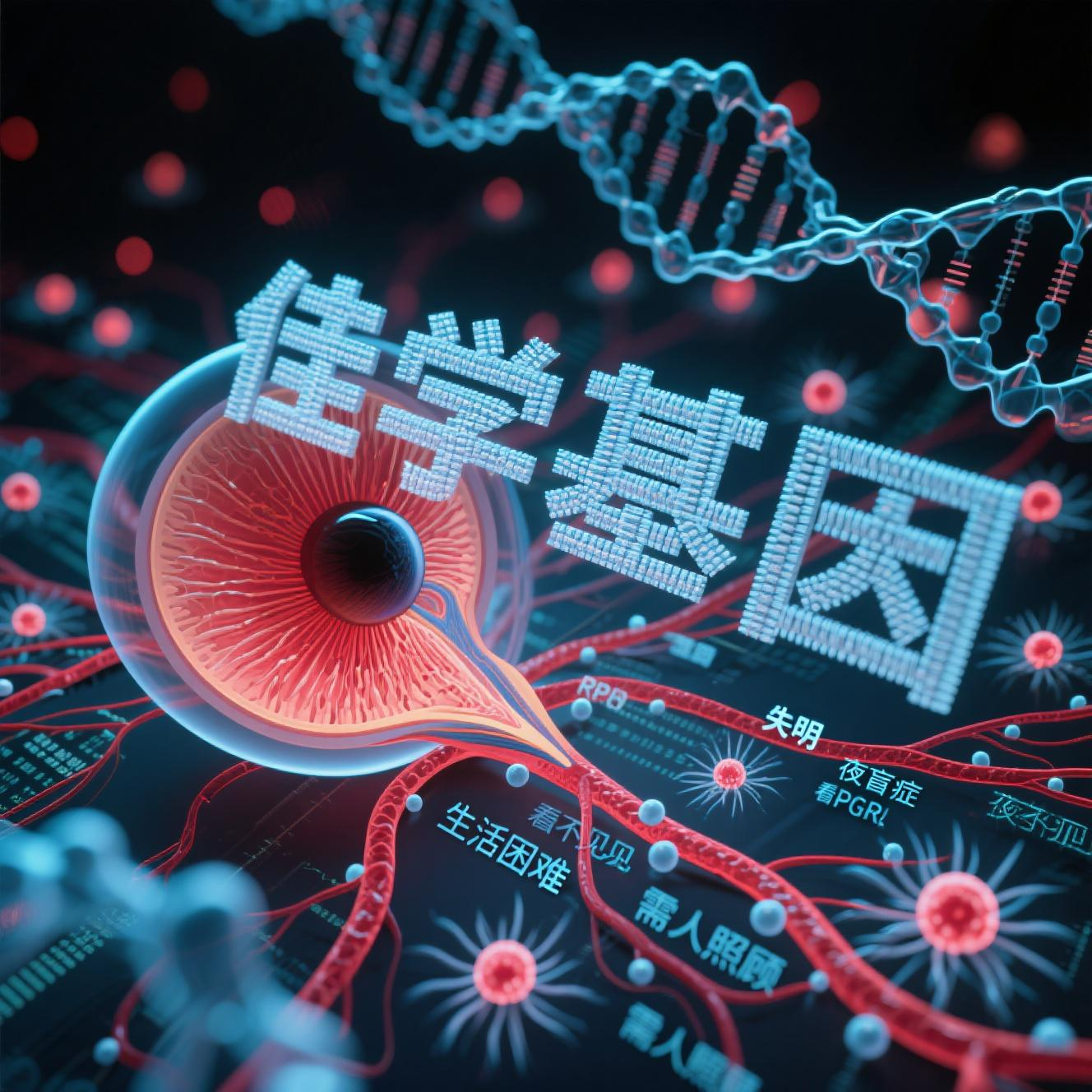 【Ebpay基因检测】基因解码：非综合征性<font color='red'>视网膜</font>色素<font color='red'>变性</font>的基因解剖